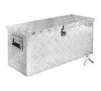 Trucky Truckbox Aluminium Abschließbar Deichselbox Alu Kiste Anhängerbox