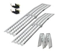 TRUTZHOLM Auffahrrampe 2x ® Alu Auffahrrampe Heavy Duty 680 kg klappbar Motorradramp (2-St)