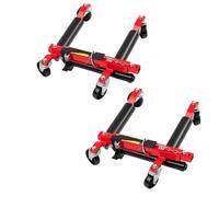 2x TrutzHolm® Rangierhilfe Wagenheber PKW Auto Rangierroller Rangierwagenheber