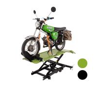 Hydraulische Motorradhebebühne Scherenhub 360/560 kg Montagebühne Heber Motor... 560 Kilo Grün 560 Kilo Grün