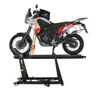 TRUTZHOLM Motorradhebebühne hydraulisch 450 kg Motorradrampe Hebebühne Heber Montagebühne für Motorrad Moped (Schwarz, XL-Breite 55 cm)