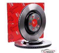 TRW 2x Bremsscheibe Ø 330 hinten Audi A4 A5 A6 A7 A8 Q5 Q7 VW Touareg TDI TFSI