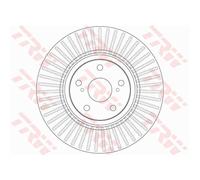 TRW 2x Bremsscheibe vorne Ø320mm belüftet für Toyota Avensis Kombi Verso T27
