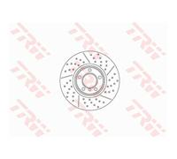 Bremsscheibe TRW DF6604S für BMW 1 (F21) 1.5 2015-2019
