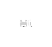 TRW Bremsbelag MCB 703