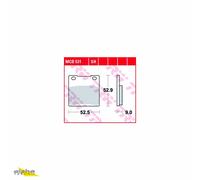 Bremsbelagsatz TRW MCB531