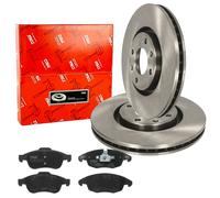 TRW Bremsscheibe 283mm Beläge Vorne Satz für BERLINGO C4 DS4 PEUGEOT PARTNER