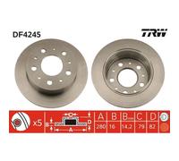 TRW Bremsscheibe DF4245