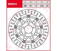 TRW Lucas Bremsscheiben Mit ABE Kawasaki Gpz 900 R