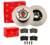 TRW BREMSSCHEIBEN 245mm + BELÄGE HINTEN passend für AUDI A4 B5 8D Limo Avant