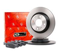 TRW Bremsscheiben 259mm Beläge Vorne für RENAULT TWINGO 3 SMART FORFOUR 453