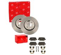 TRW BREMSSCHEIBEN 260mm + BELÄGE HINTEN passend für HONDA CIVIC 8 VIII FN FK
