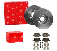 TRW Bremsscheiben 276mm + Beläge hinten | DF4440 + GDB1396 Kompatibel mit 147 (937_),156 (932_),156 Sportwagon (932_),GT (937_)