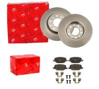 TRW BREMSSCHEIBEN 278mm + BELÄGE HINTEN passend für ALFA 159 BRERA SPIDER