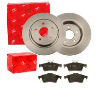 TRW BREMSSCHEIBEN 280mm + BELÄGE HINTEN passend für VOLVO C30 V50 S40 C70