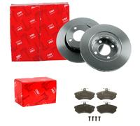 TRW BREMSSCHEIBEN 280mm+BELÄGE VORNE passend für AUDI 80 B4 auch Avant Cabrio