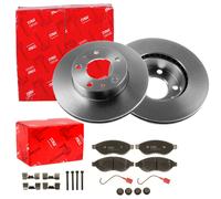 TRW BREMSSCHEIBEN 280mm + BELÄGE VORNE passend für FIAT DUCATO 250