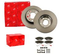 TRW BREMSSCHEIBEN 280mm + BELÄGE VORNE passend für FIAT DUCATO BOXER JUMPER