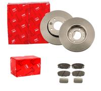 TRW BREMSSCHEIBEN 280mm + BELÄGE VORNE passend für KIA CARENS 2 FJ Bj 2002-2006