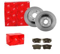 TRW BREMSSCHEIBEN 282mm + BELÄGE HINTEN passend für HONDA FR-V BE + STREAM RN