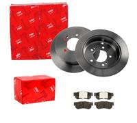 TRW BREMSSCHEIBEN 284mm + BELÄGE HINTEN passend für HYUNDAI SANTA FE + TRAJET