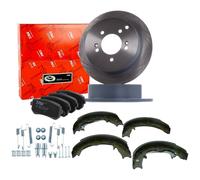 TRW Bremsscheiben 284mm + Rep-Set Hinten für KIA SPORTAGE SL HYUNDAI IX35 LM