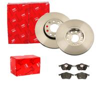 TRW BREMSSCHEIBEN 288mm + BELÄGE VORNE passend für AUDI A4 B5 8D Limo + Avant