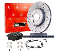 TRW Bremsscheiben 294mm + Beläge WAKO Vorne für MINI R55 R56 R57 COOPER S