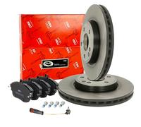 TRW Bremsscheiben 295mm Beläge WAKO Vorne für MERCEDES C117 X117 W246 X156