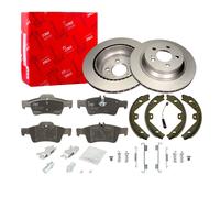 TRW Bremsscheiben 300mm Beläge Bremsbacken Rep-Set Hinten für MERCEDES W212 S212