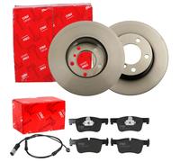 TRW BREMSSCHEIBEN 300mm + BELÄGE VORNE passend für BMW 1er F20 F21 Bj. 2011-2019