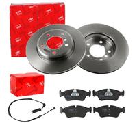 TRW BREMSSCHEIBEN 300mm + BELÄGE VORNE passend für BMW 3er E46 + Z4 E85