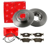 TRW BREMSSCHEIBEN 300mm + BELÄGE VORNE passend für BMW Z3 E36 nur 3.0i