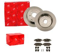 TRW BREMSSCHEIBEN 302mm + BELÄGE HINTEN passend für HONDA CR-V 3 4 RE RM
