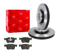 TRW Bremsscheiben 304mm Beläge Vorne für BERLINGO ER C4 C5 COMBO E PEUGEOT 3008
