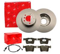 TRW BREMSSCHEIBEN 312mm+ BELÄGE VORNE passend für BMW 1er F20 F21 2er F22 F23