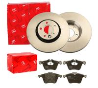 TRW BREMSSCHEIBEN 316mm + BELÄGE VORNE passend für VOLVO V60 V70 S60 S80 XC70