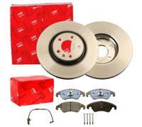 TRW BREMSSCHEIBEN 320mm + BELÄGE VORNE passend für AUDI A6 C7 4G + A7 4G