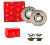 TRW BREMSSCHEIBEN 321mm + BELÄGE VORNE passend für AUDI A6 4F C6 Limo + Avant