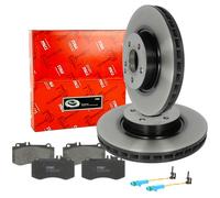 TRW Bremsscheiben 322mm Beläge WAKO Vorne für MERCEDES X218 W212 S212 Sportpaket