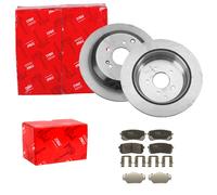 Trw Bremsscheiben 324mm + Beläge Hinten Passend Für Hyundai Ix55 Bremsbelagsatz Scheibenbremse: Hyundai: 583023ja00 Hyundai: 583023ja51 Kia: 583023