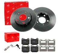 TRW BREMSSCHEIBEN 331mm + BELÄGE HINTEN passend für MERCEDES M-KLASSE W163 ML