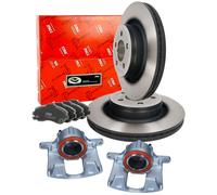 TRW Bremsscheiben 333mm Beläge Bremssattel Vorne für DODGE NITRO JEEP CHEROKEE