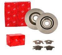 TRW BREMSSCHEIBEN 345mm + BELÄGE VORNE passend für AUDI A4 S4 B6 B7 8E 8H