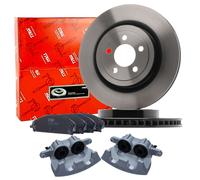 TRW Bremsscheiben 345mm + Bremsbeläge Vorne für CHRYSLER 300C LX DODGE CHARGER