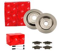 TRW BREMSSCHEIBEN+ BELÄGE HINTEN passend für MERCEDES M GL R KLASSE W164 W251