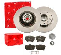 TRW BREMSSCHEIBEN + BELÄGE HINTEN passend für OPEL VIVARO A RENAULT TRAFIC 2