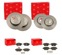 TRW BREMSSCHEIBEN + BELÄGE VORNE + HINTEN FIAT BRAVO 198 + LANCIA DELTA 844