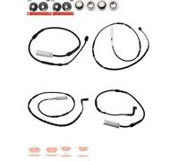TRW BREMSSCHEIBEN + BELÄGE VORNE+HINTEN passend für BMW 1er E82 E88 118i 118d