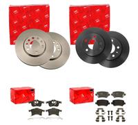 TRW BREMSSCHEIBEN + BELÄGE VORNE + HINTEN passend für OPEL ASTRA G + ZAFIRA A